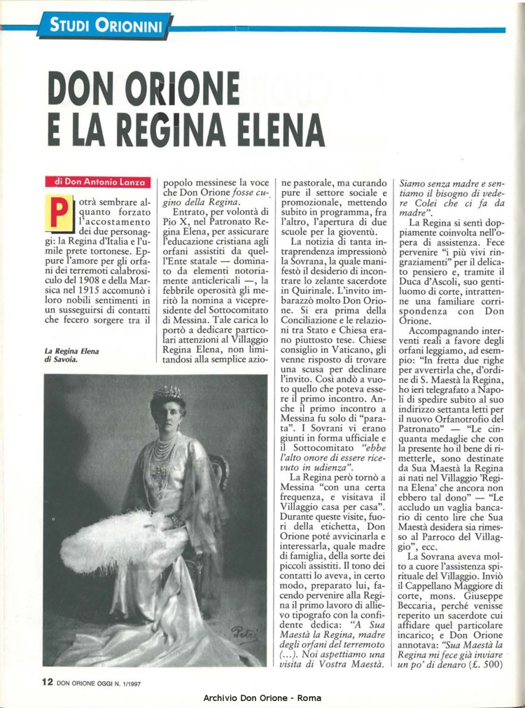 Don Orione oggi, 1997, 01, pagina 12