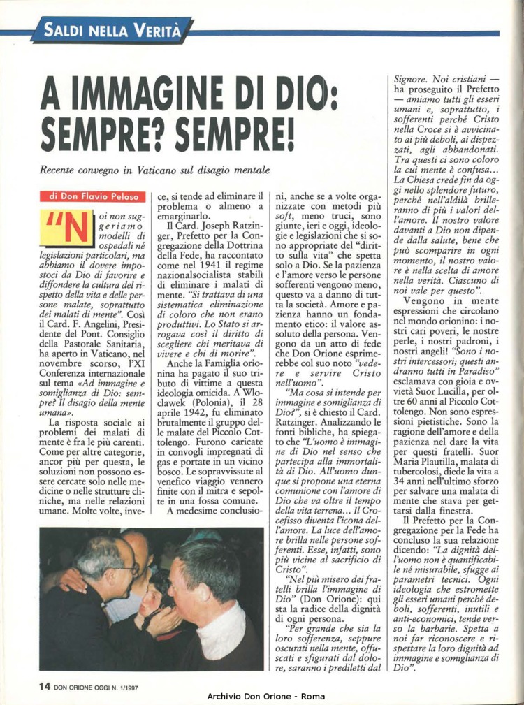 Don Orione oggi, 1997, 01, pagina 14