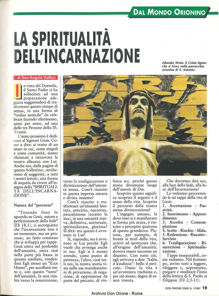 Don Orione oggi, 1997, 01, pagina 19