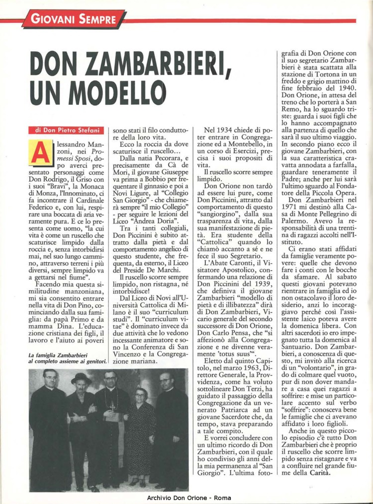 Don Orione oggi, 1997, 01, pagina 26