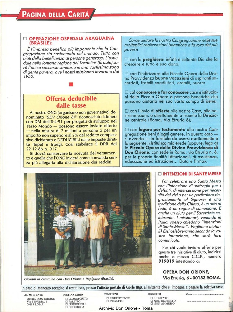 Don Orione oggi, 1997, 01, pagina 32