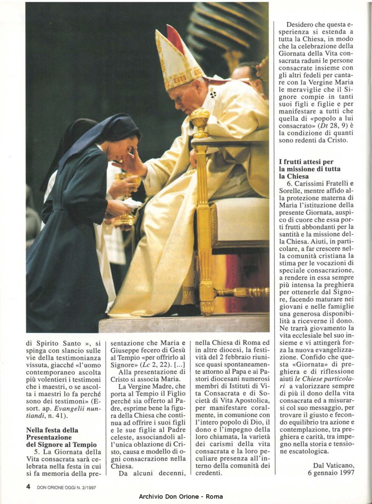 Don Orione oggi, 1997, 02, pagina 4