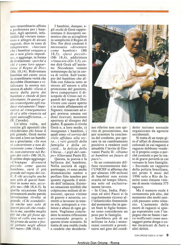 Don Orione oggi, 1997, 02, pagina 9