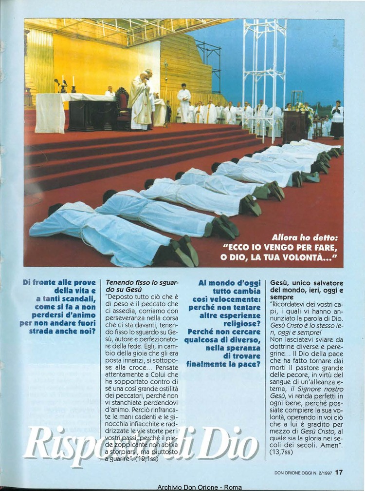 Don Orione oggi, 1997, 02, pagina 17