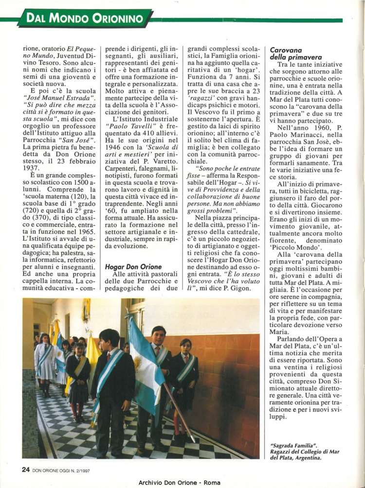 Don Orione oggi, 1997, 02, pagina 24