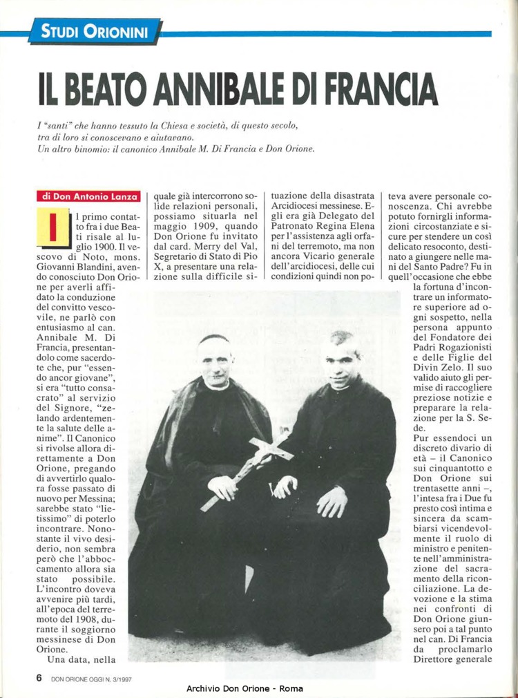 Don Orione oggi, 1997, 03, pagina 6