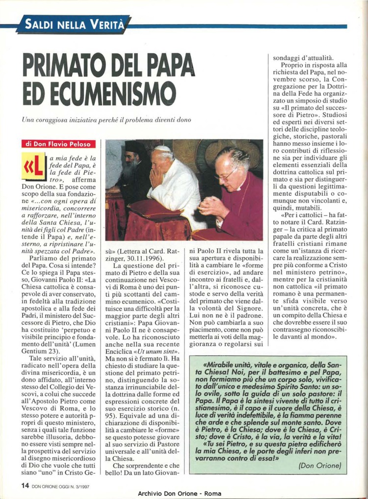 Don Orione oggi, 1997, 03, pagina 14