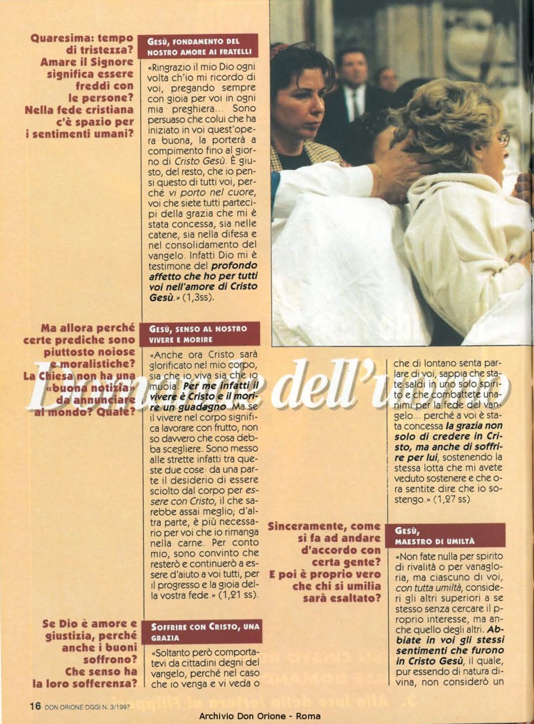 Don Orione oggi, 1997, 03, pagina 16