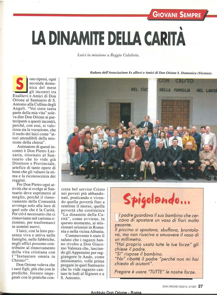 Don Orione oggi, 1997, 03, pagina 27