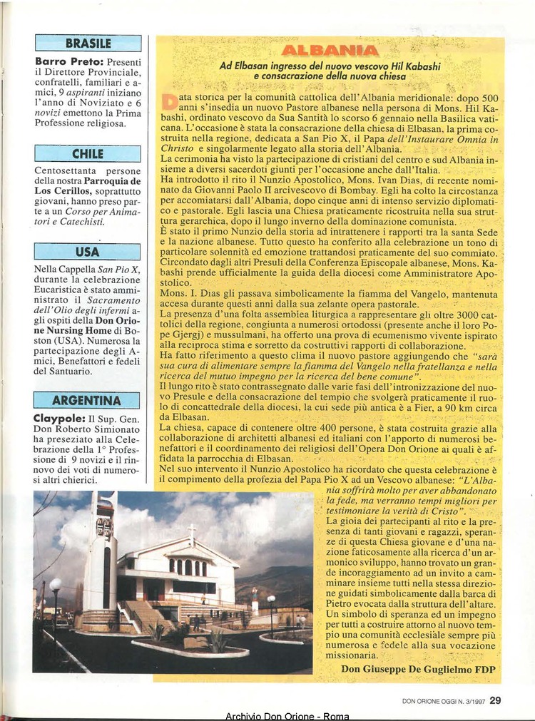 Don Orione oggi, 1997, 03, pagina 29