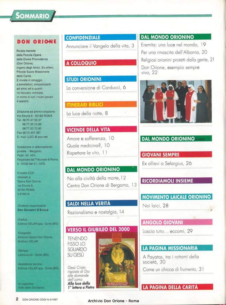 Don Orione oggi, 1997, 04, pagina 2