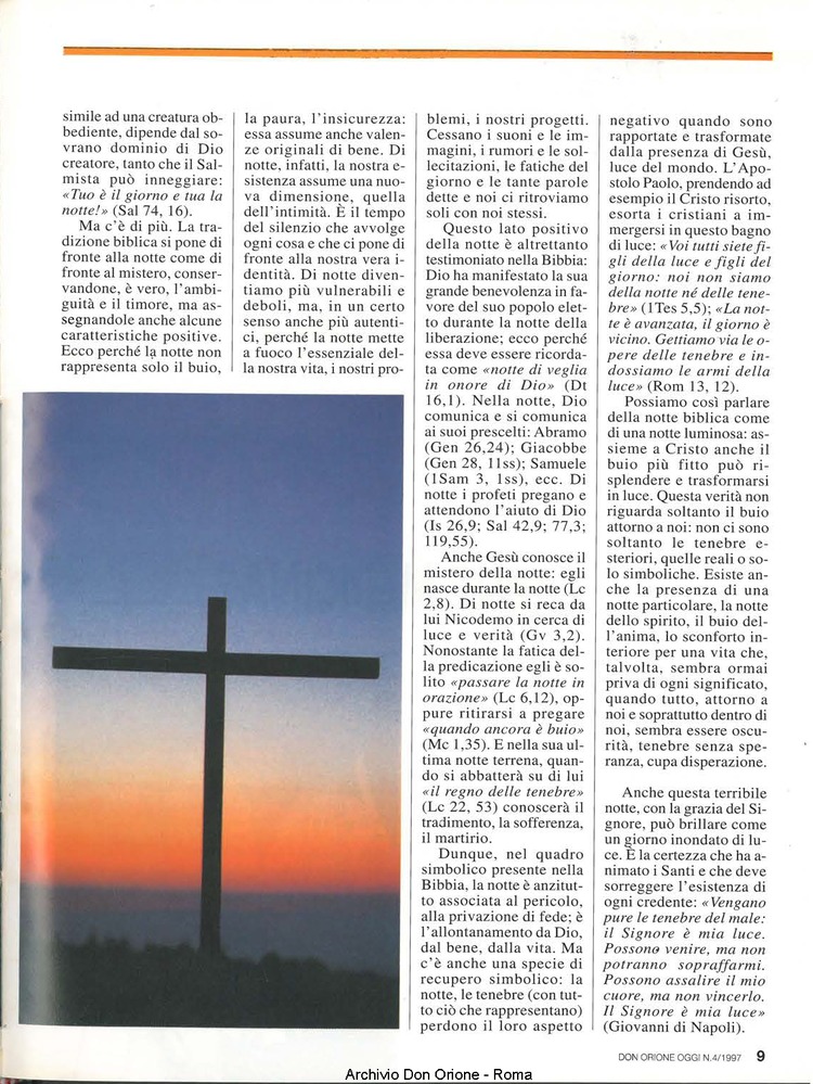 Don Orione oggi, 1997, 04, pagina 9