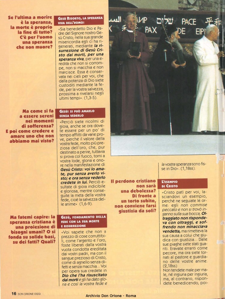 Don Orione oggi, 1997, 04, pagina 16