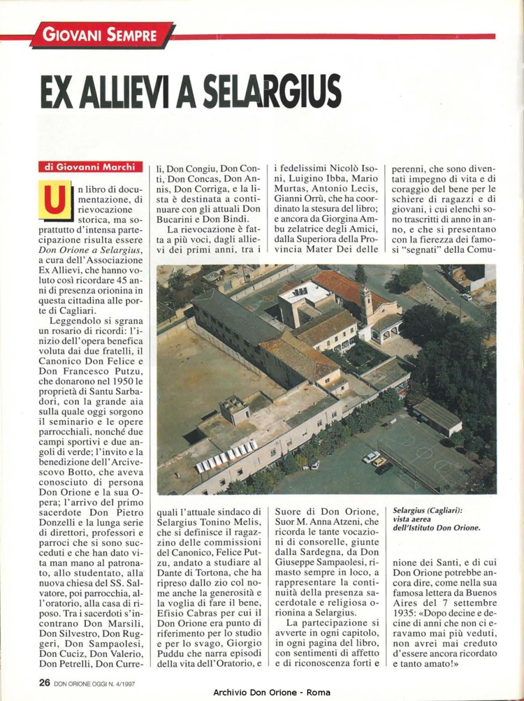 Don Orione oggi, 1997, 04, pagina 26