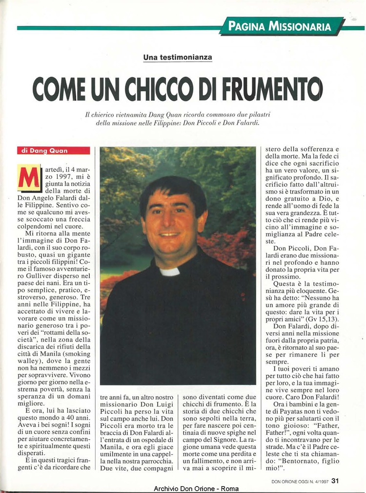 Don Orione oggi, 1997, 04, pagina 31