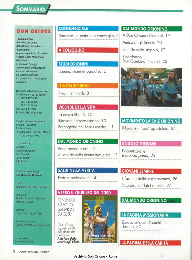 Don Orione oggi, 1997, 05, pagina 2