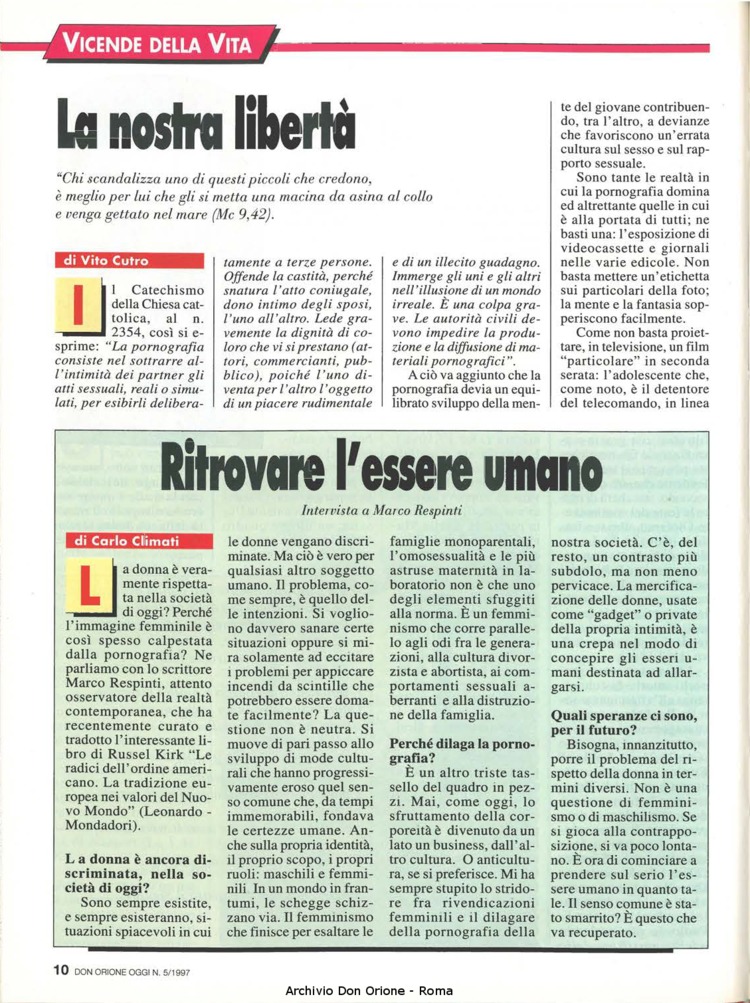 Don Orione oggi, 1997, 05, pagina 10