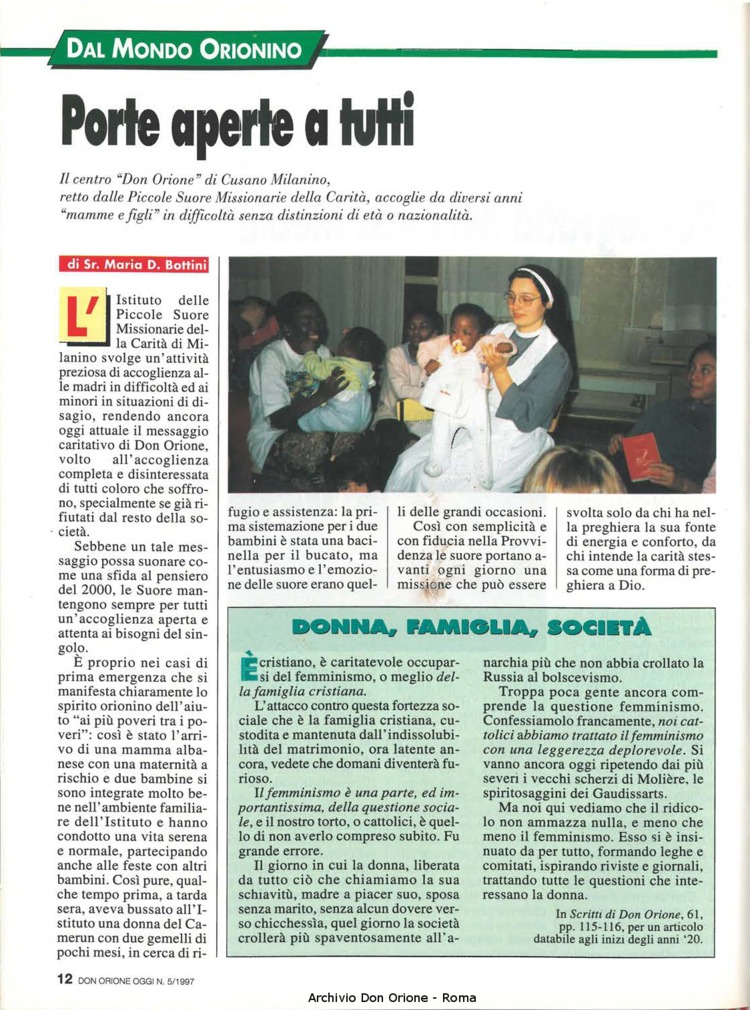 Don Orione oggi, 1997, 05, pagina 12