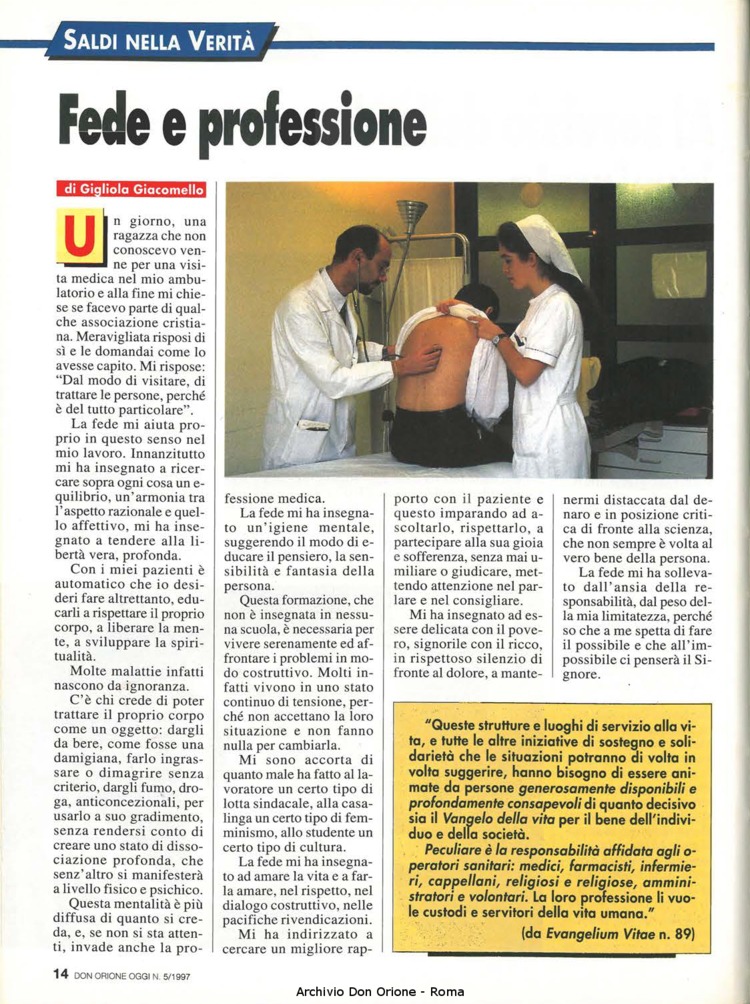 Don Orione oggi, 1997, 05, pagina 14