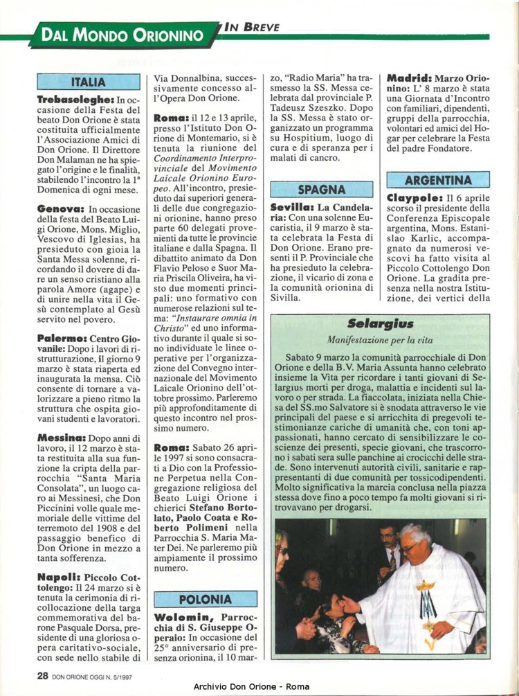 Don Orione oggi, 1997, 05, pagina 28