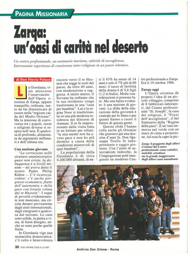 Don Orione oggi, 1997, 05, pagina 30