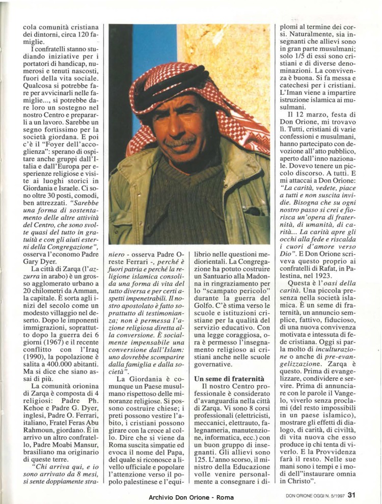 Don Orione oggi, 1997, 05, pagina 31