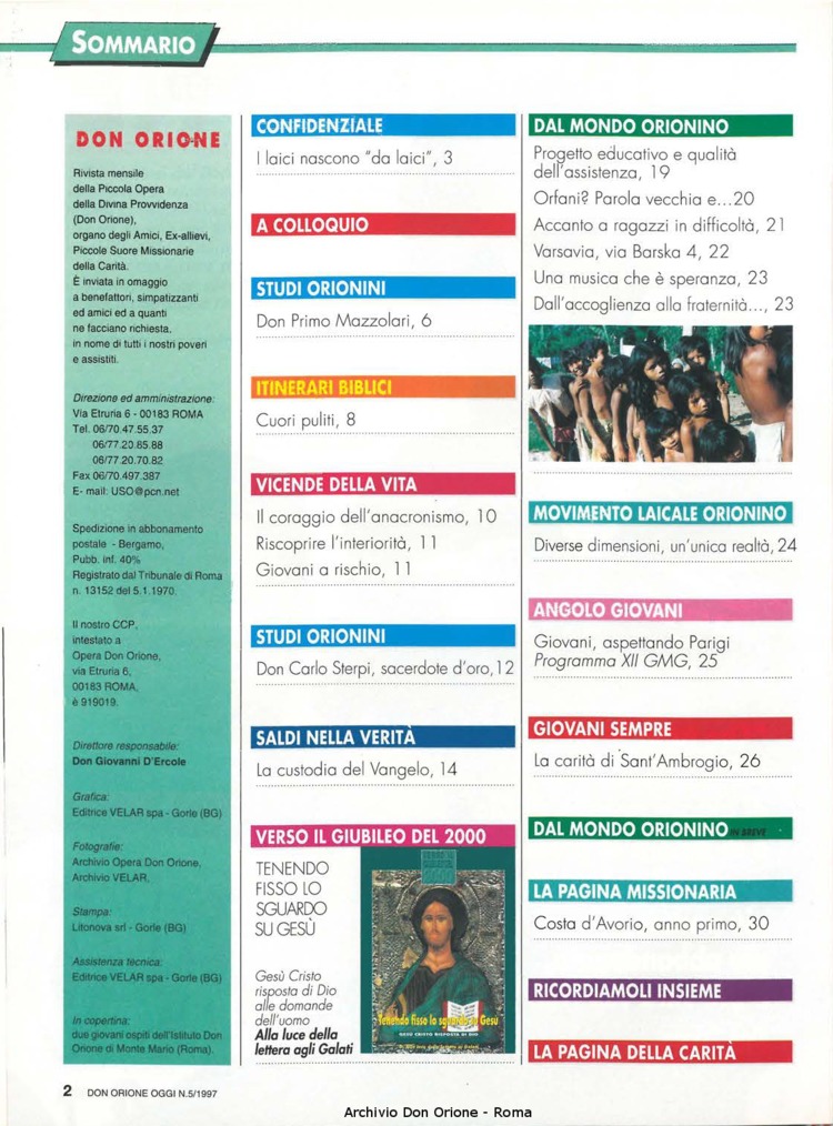 Don Orione oggi, 1997, 06, pagina 2