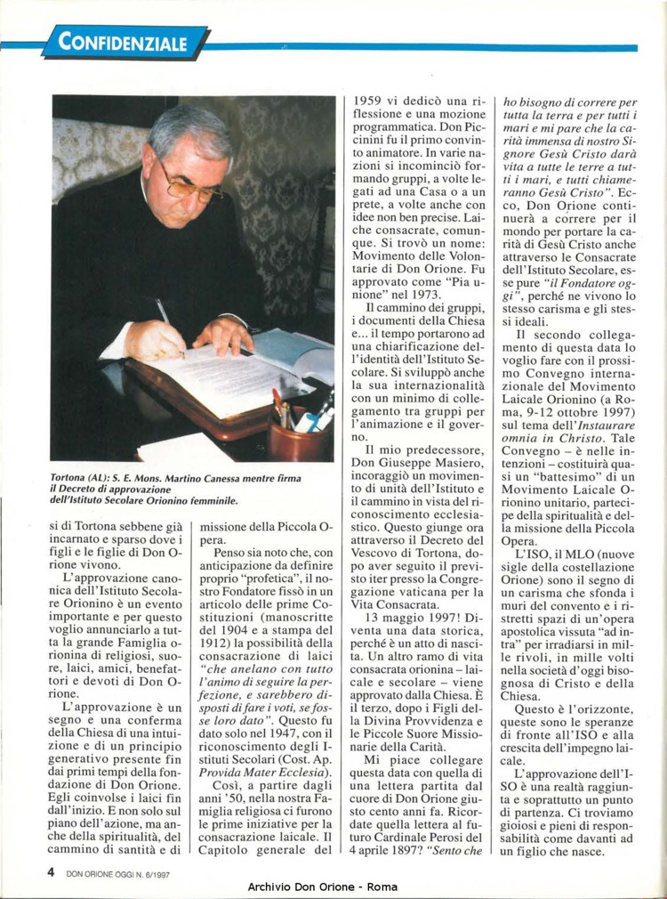 Don Orione oggi, 1997, 06, pagina 4