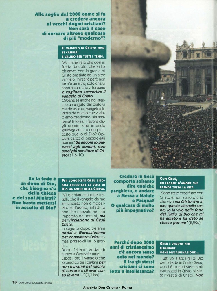 Don Orione oggi, 1997, 06, pagina 16