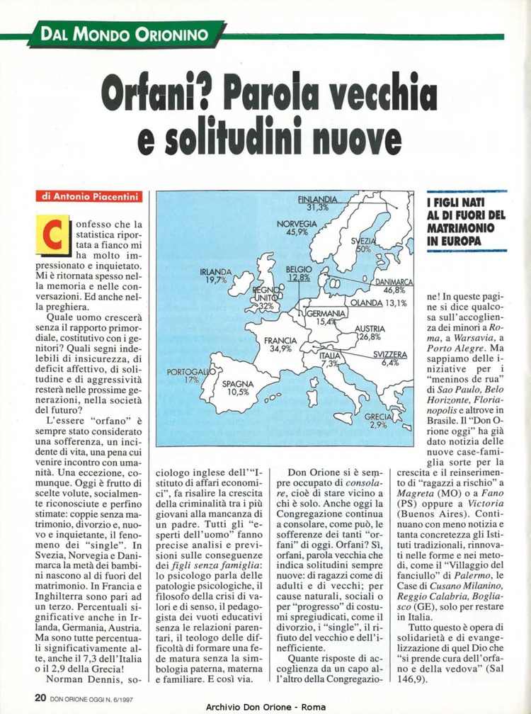 Don Orione oggi, 1997, 06, pagina 20