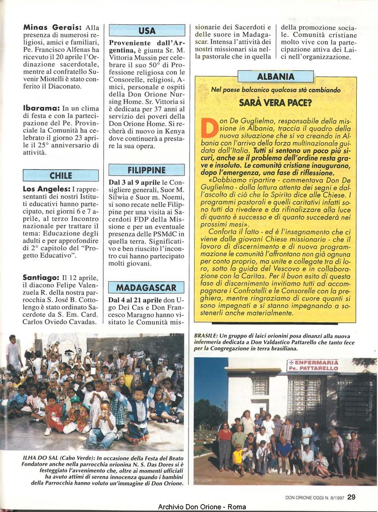 Don Orione oggi, 1997, 06, pagina 29