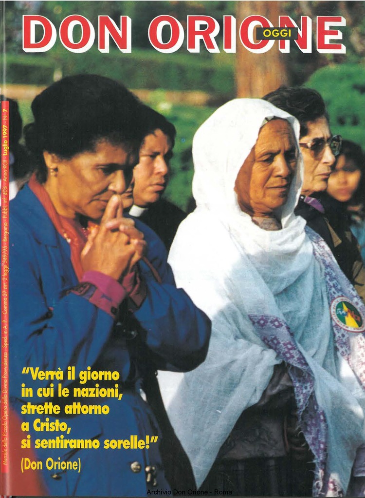 Don Orione oggi, 1997, 07, pagina 1