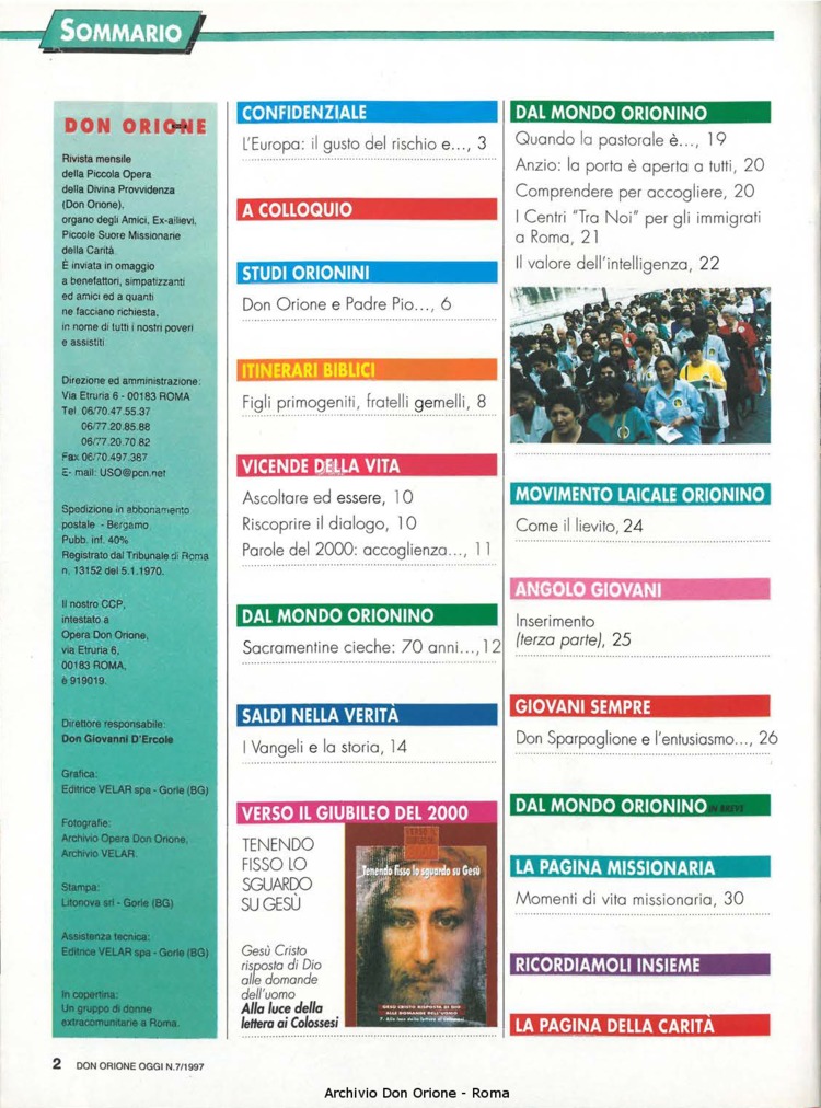 Don Orione oggi, 1997, 07, pagina 2