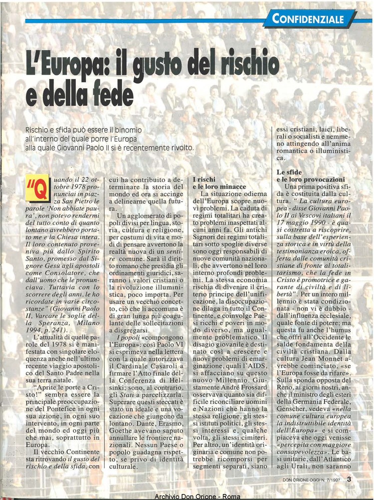 Don Orione oggi, 1997, 07, pagina 3