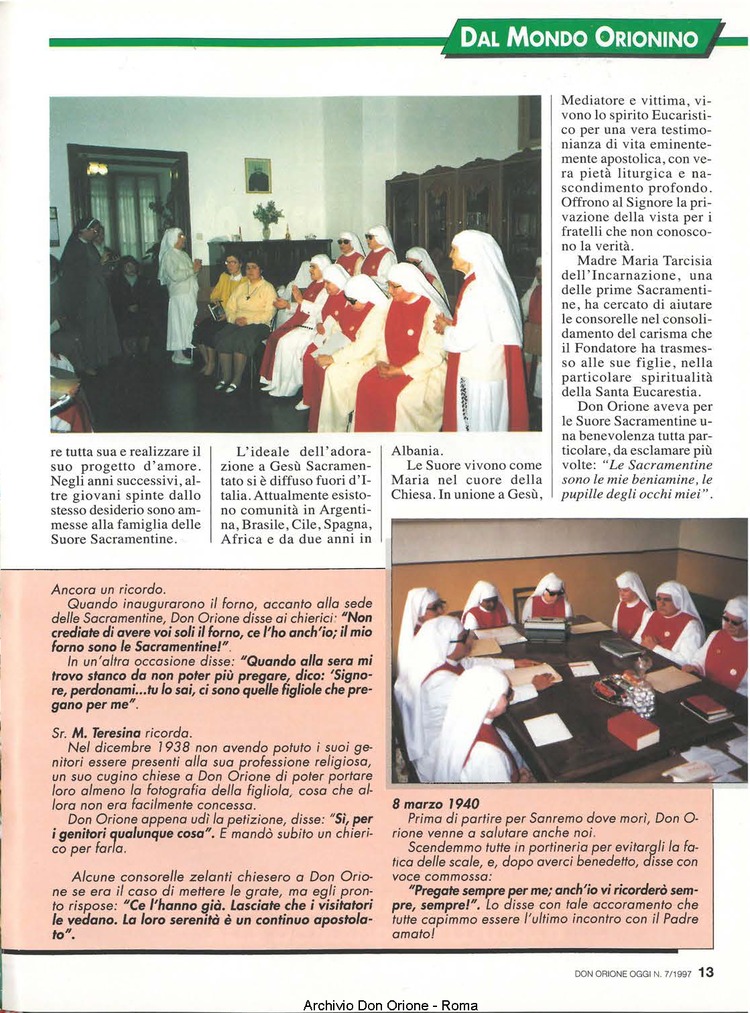 Don Orione oggi, 1997, 07, pagina 13