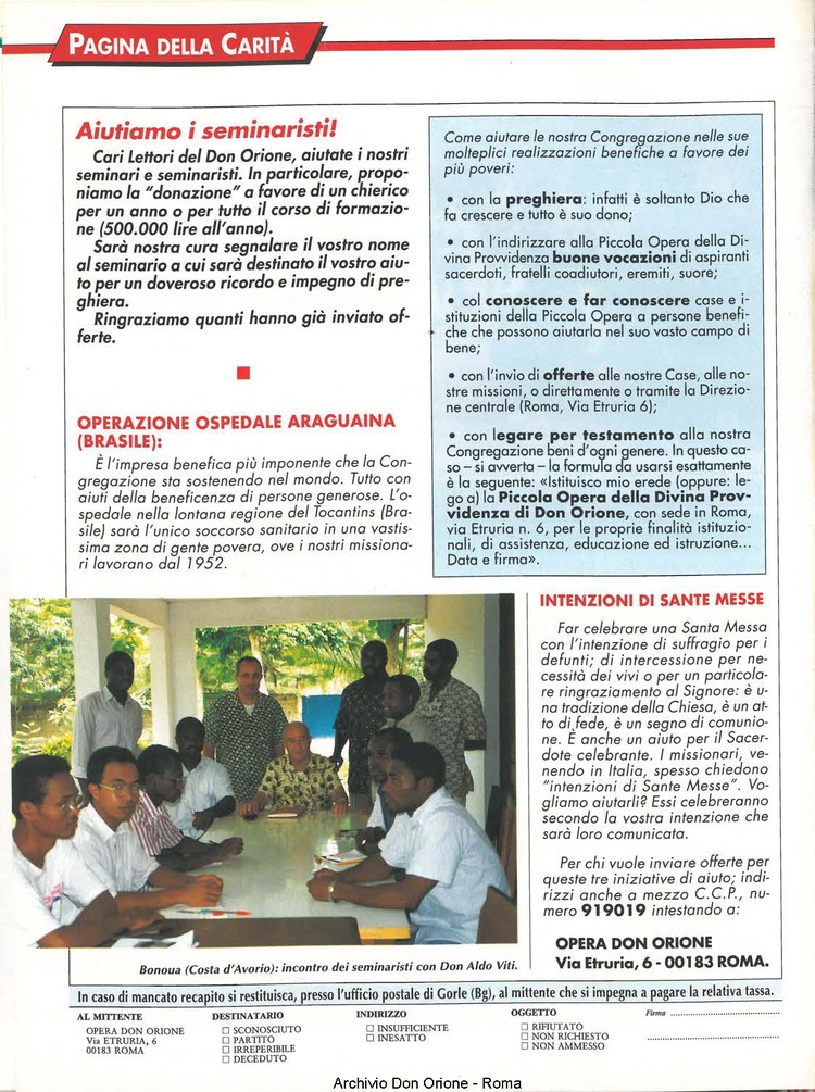 Don Orione oggi, 1997, 07, pagina 32