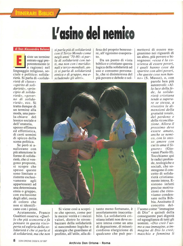 Don Orione oggi, 1997, 08, pagina 8