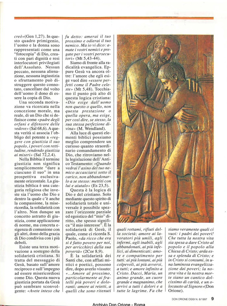 Don Orione oggi, 1997, 08, pagina 9