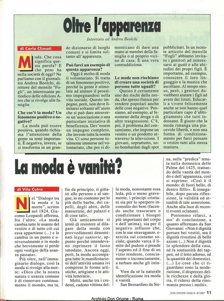 Don Orione oggi, 1997, 08, pagina 11