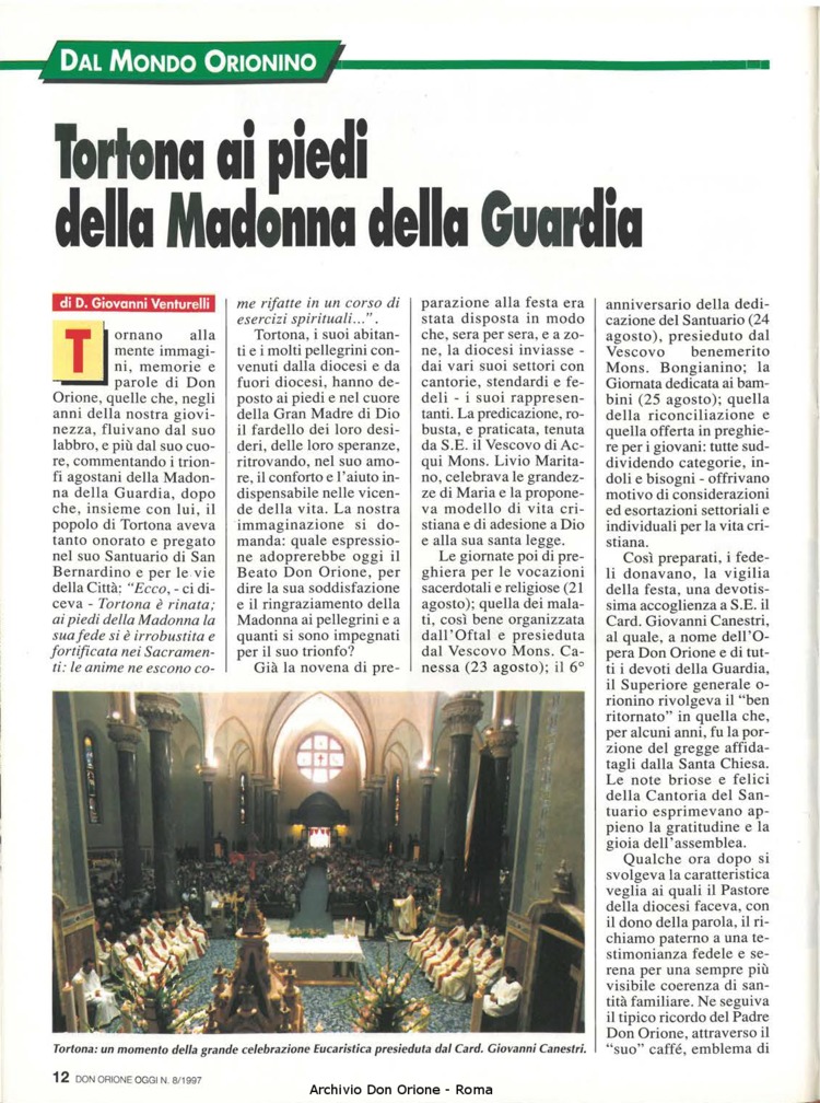 Don Orione oggi, 1997, 08, pagina 12