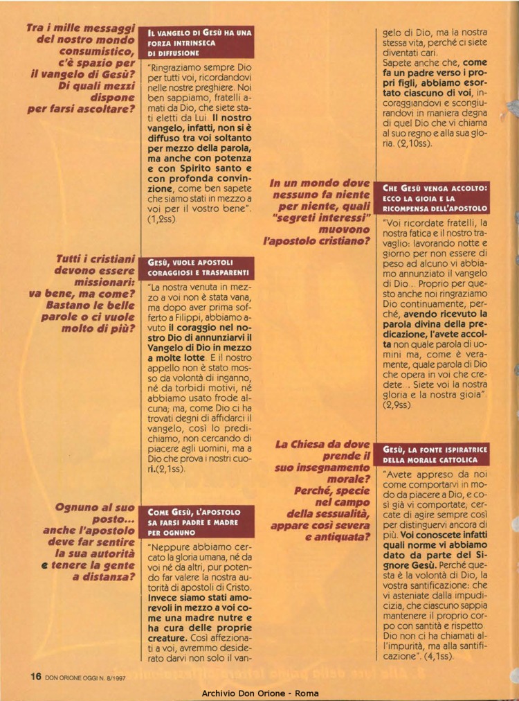 Don Orione oggi, 1997, 08, pagina 16