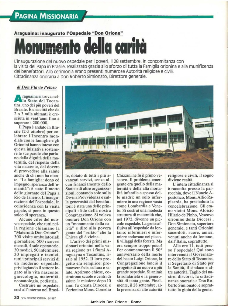 Don Orione oggi, 1997, 08, pagina 30