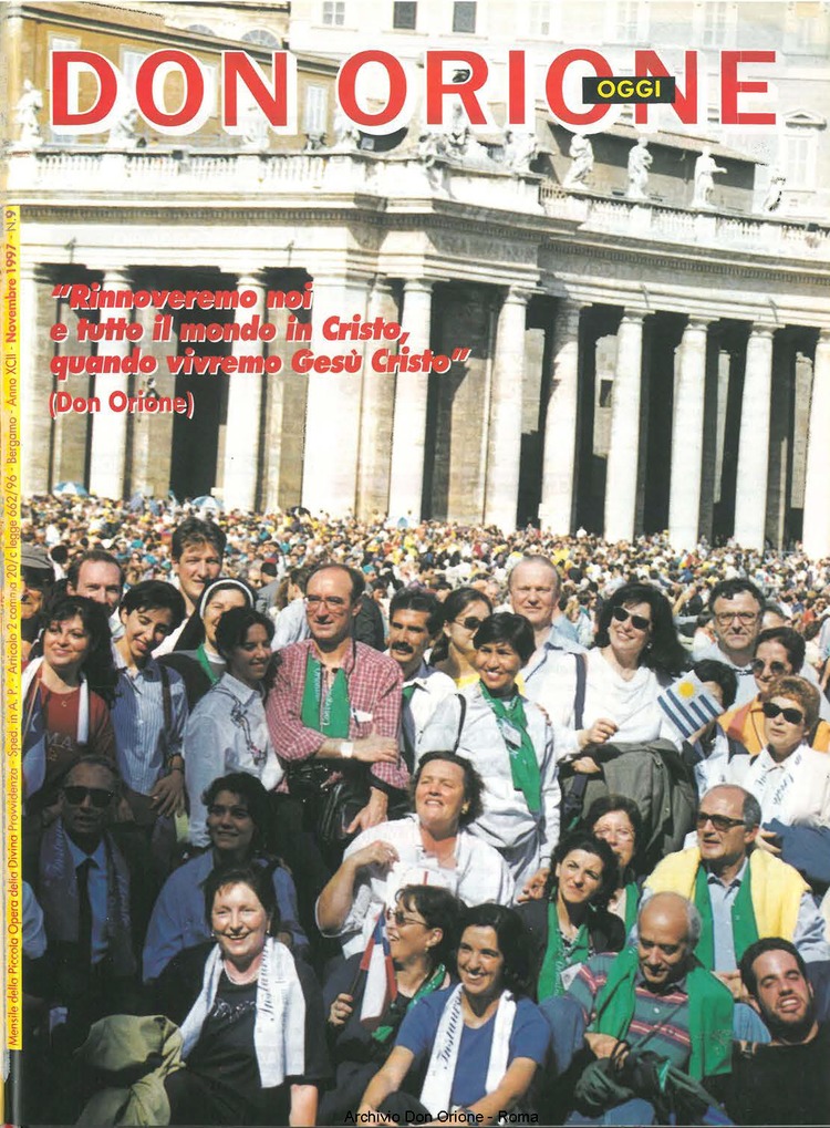 Don Orione oggi, 1997, 09, pagina 1