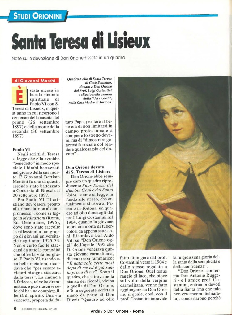 Don Orione oggi, 1997, 09, pagina 6