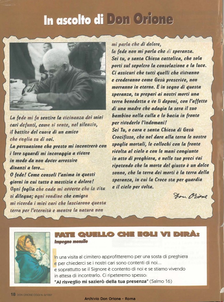 Don Orione oggi, 1997, 09, pagina 18