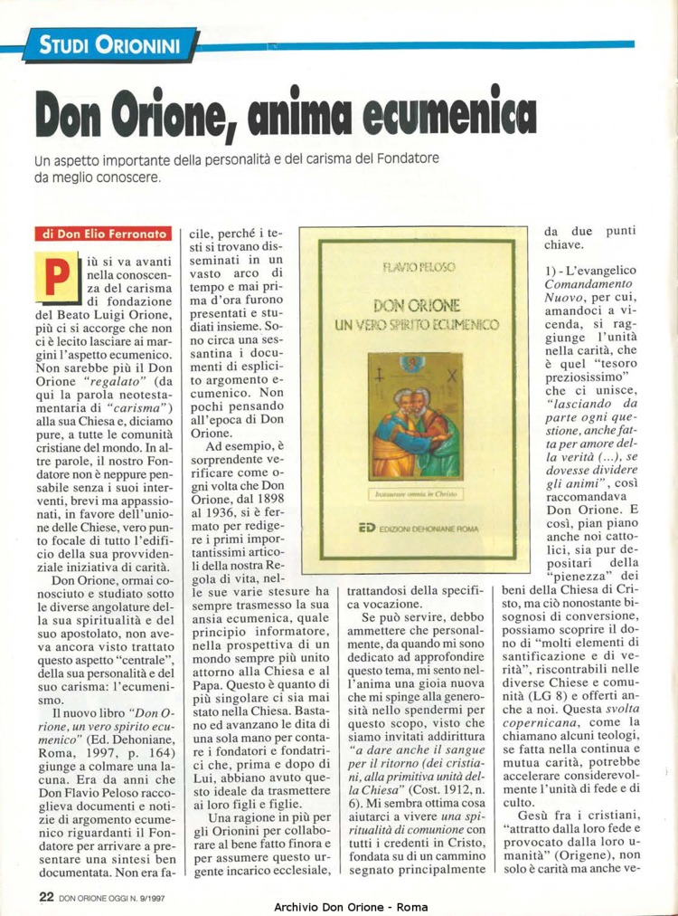 Don Orione oggi, 1997, 09, pagina 22