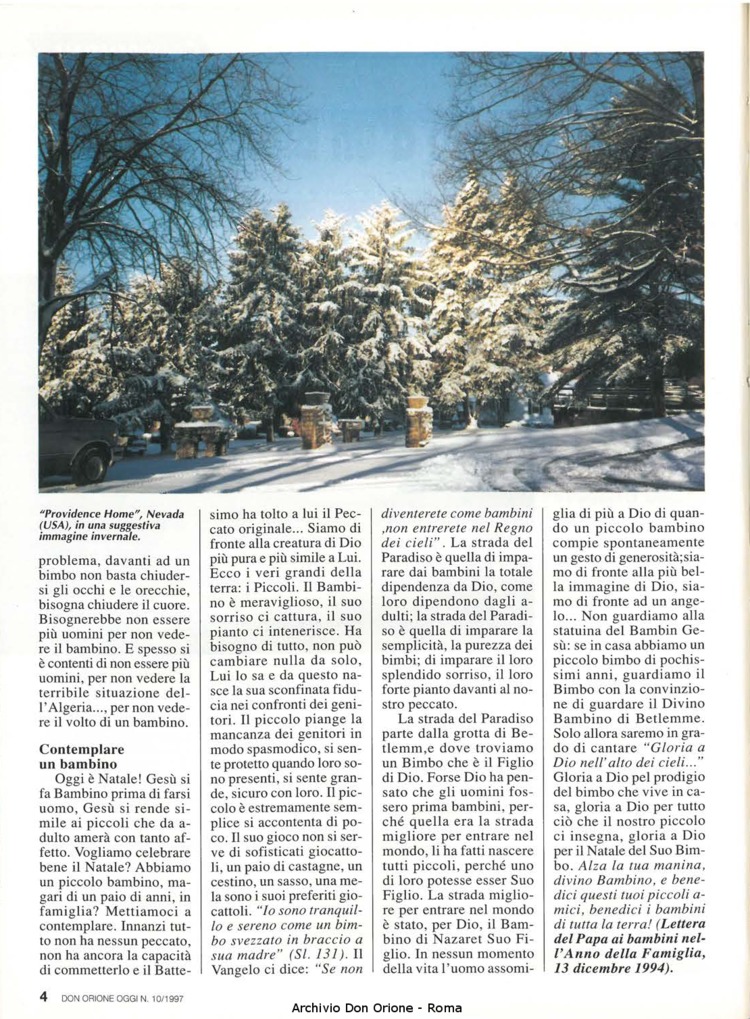 Don Orione oggi, 1997, 10, pagina 4