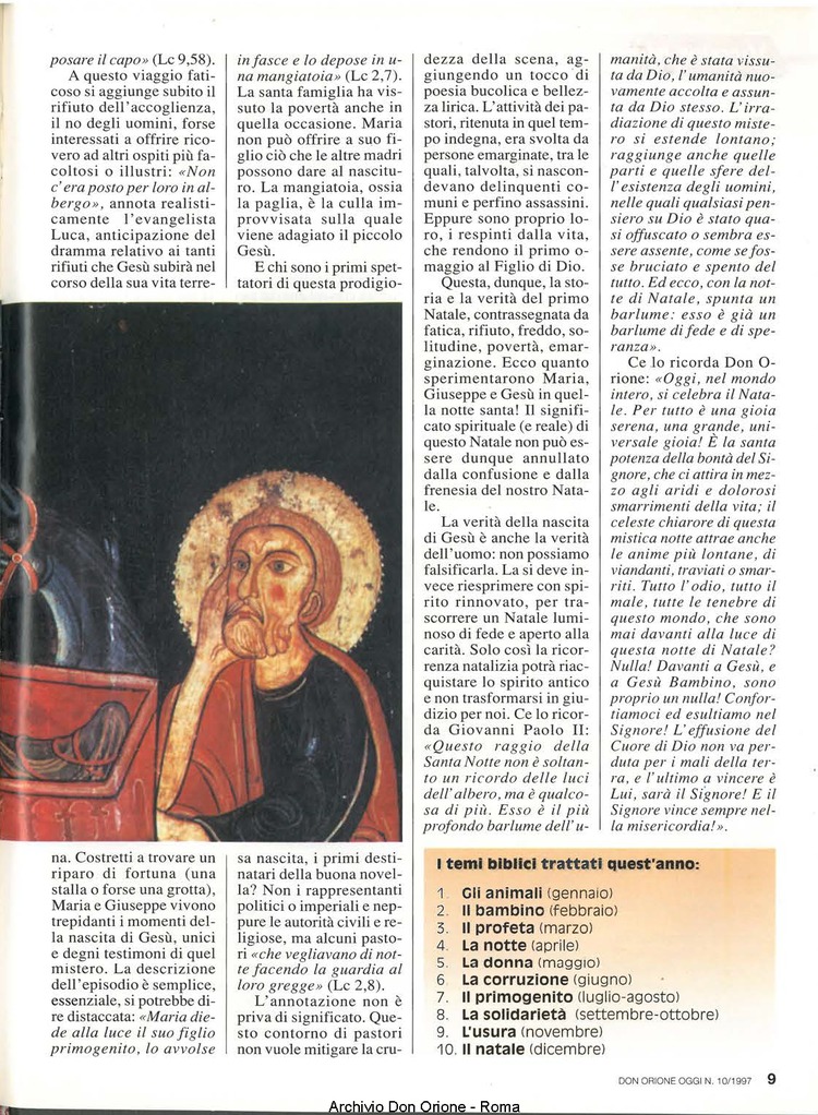 Don Orione oggi, 1997, 10, pagina 9