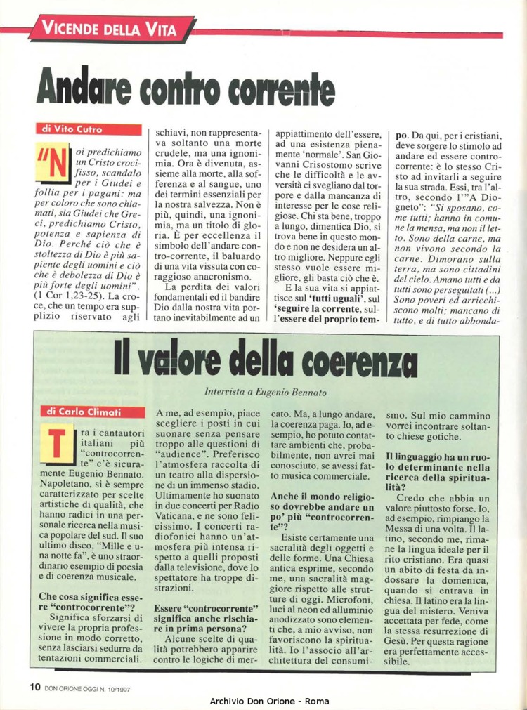 Don Orione oggi, 1997, 10, pagina 10