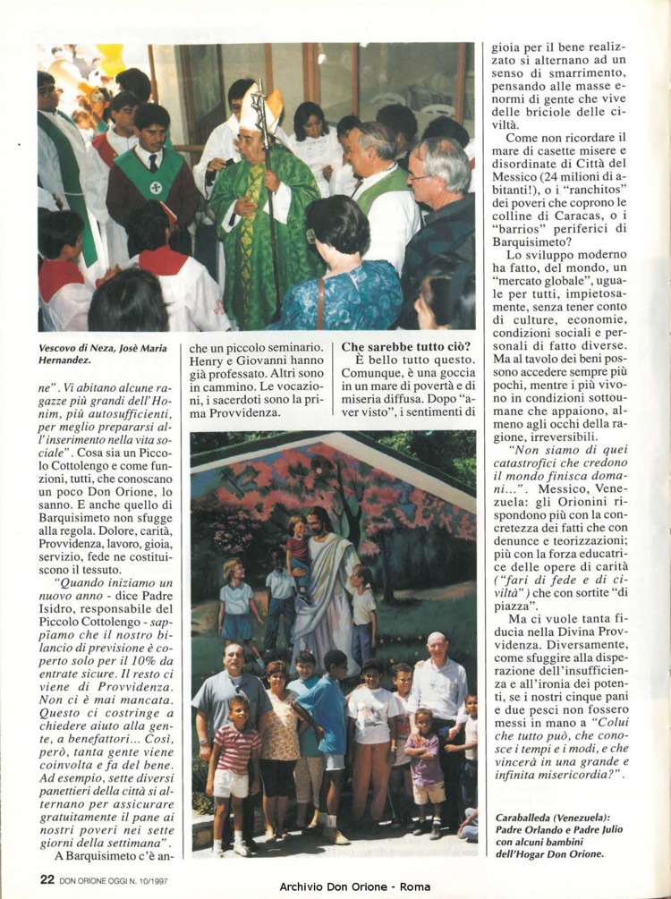 Don Orione oggi, 1997, 10, pagina 22